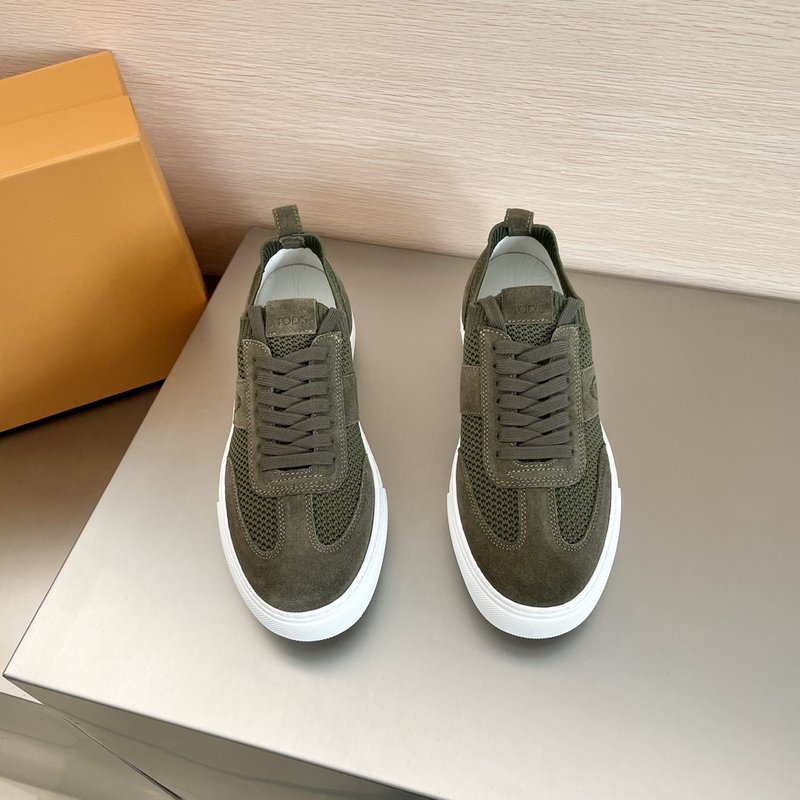 TOD'S 토즈 남성 패브릭 스웨이드 운동화 001-197183