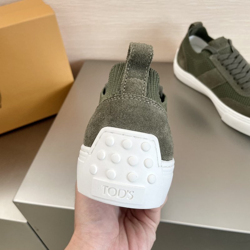 TOD'S 토즈 남성 패브릭 스웨이드 운동화 001-197183