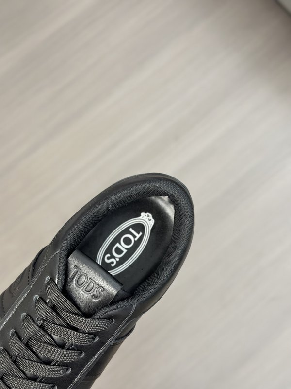 TODS No_ Code 패브릭 가죽 스니커즈 001-197184