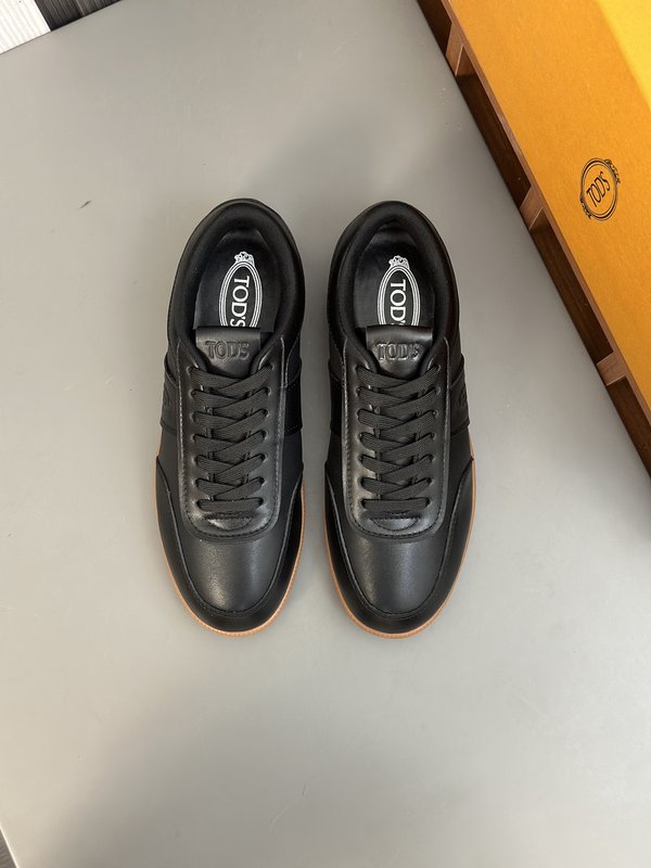 TODS No_ Code 패브릭 가죽 스니커즈 001-197184