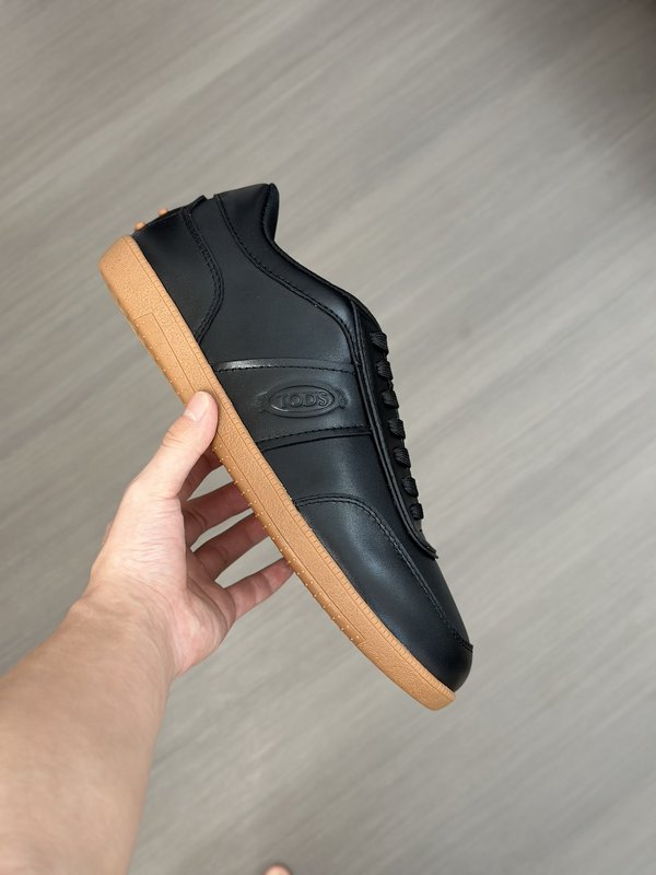 TODS No_ Code 패브릭 가죽 스니커즈 001-197184