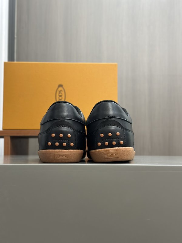 TODS No_ Code 패브릭 가죽 스니커즈 001-197184