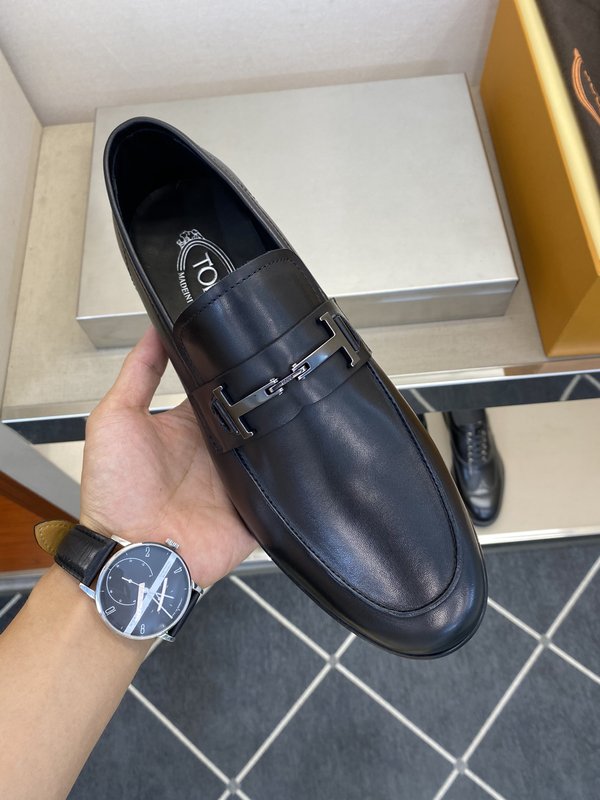 TODS 런웨이 더비 슈즈 진피 바닥 001-197215