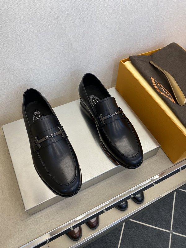 TODS 런웨이 더비 슈즈 진피 바닥 001-197215