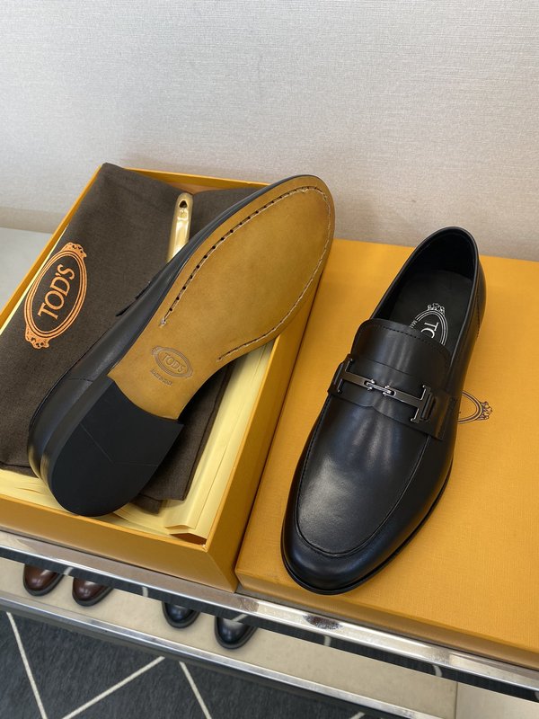 TODS 런웨이 더비 슈즈 진피 바닥 001-197215
