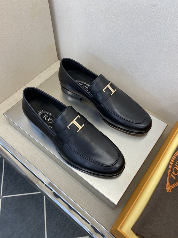 TODS 런웨이 더비 슈즈 가죽 바닥 001-197216