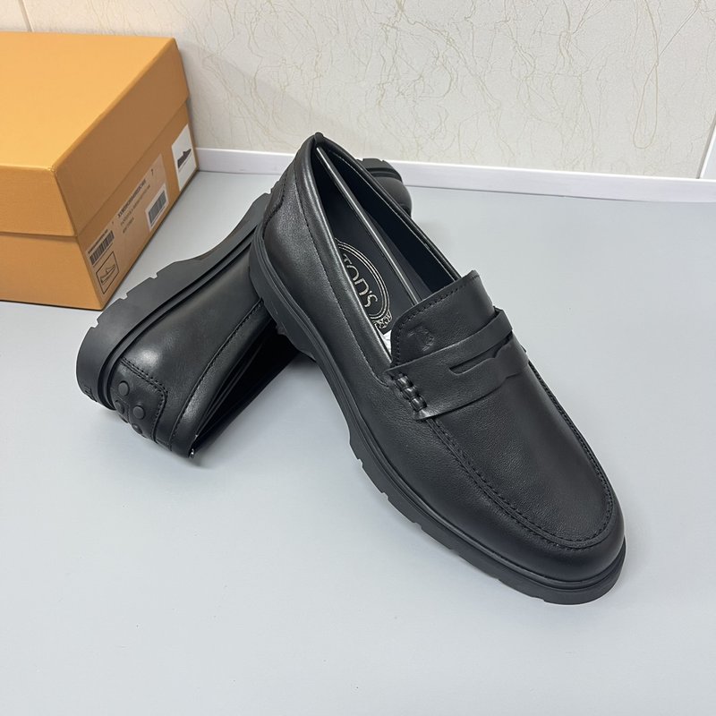 Tods 신상 가죽 수제 로퍼 001-197221