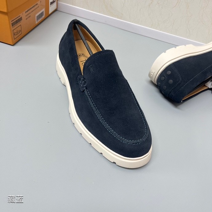Tods 신규 스웨이드 가죽 로퍼 001-197222