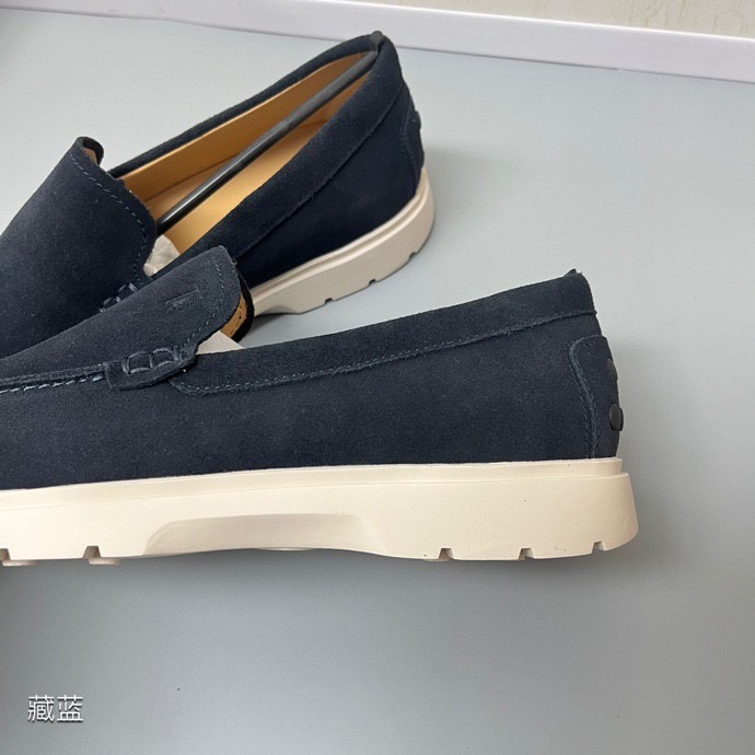 Tods 신규 스웨이드 가죽 로퍼 001-197222