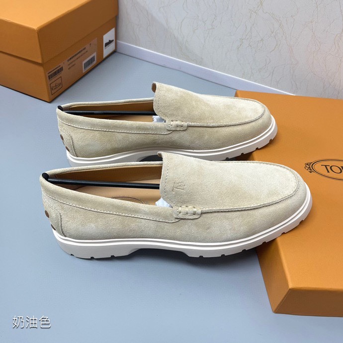 Tods 스웨이드 로퍼 드라이빙 슈즈 001-197223