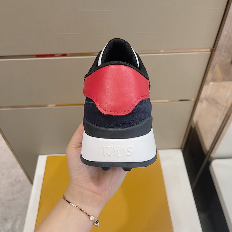 Tods 남성 가죽 패치 운동화 001-197234