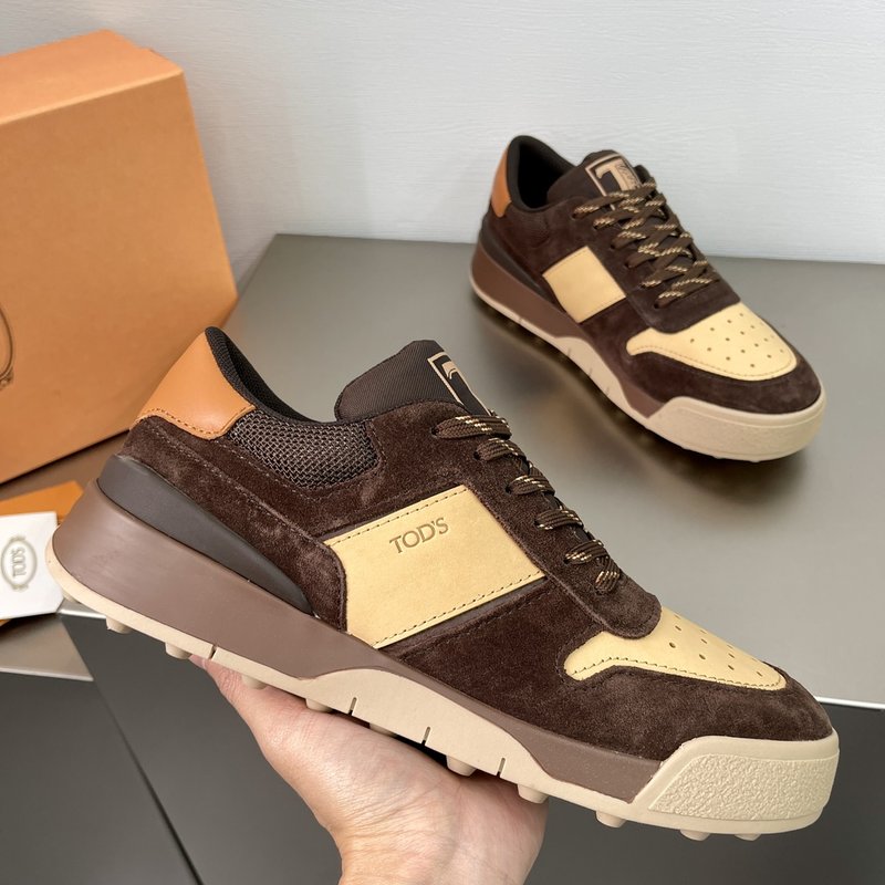 TOD'S 토즈 남성 스플라이스 레더 운동화 001-197239