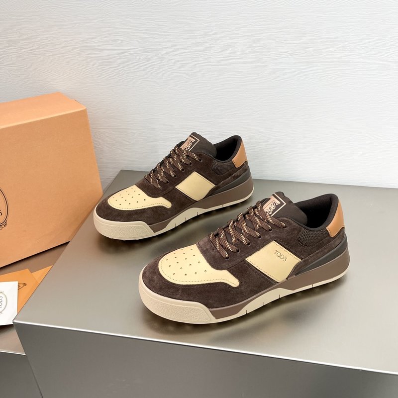 TOD'S 토즈 남성 스플라이스 레더 운동화 001-197239