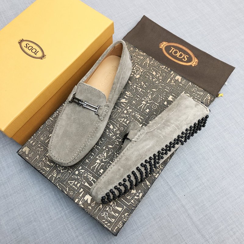 Tods 남성 스웨이드 드라이빙 슈즈 001-197246