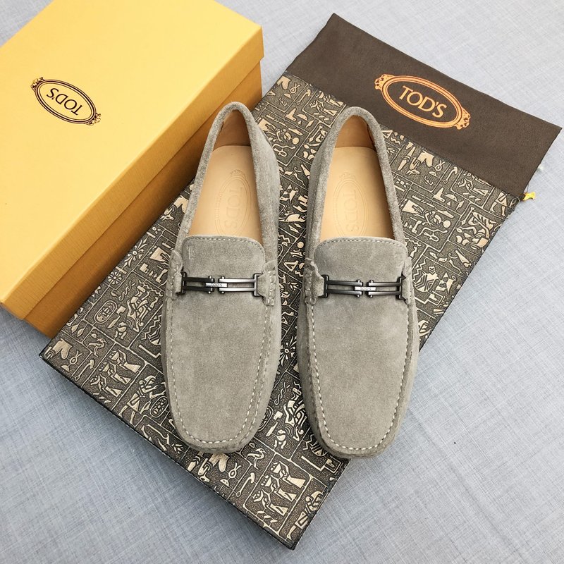Tods 남성 스웨이드 드라이빙 슈즈 001-197246