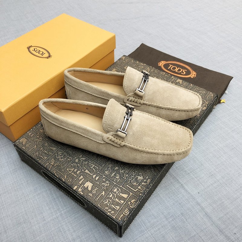 Tods 남성 스웨이드 드라이빙 슈즈 001-197247