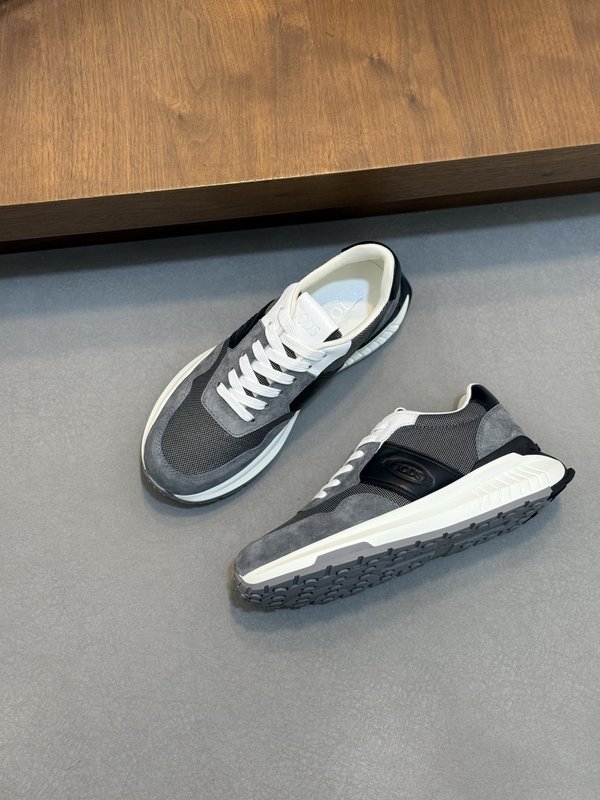 TODS 남성 이탈리아 실크 소 가죽 캐주얼 슈즈 001-197272
