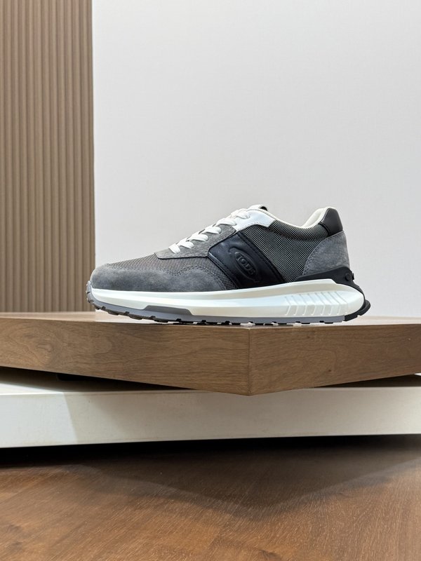 TODS 남성 이탈리아 실크 소 가죽 캐주얼 슈즈 001-197272