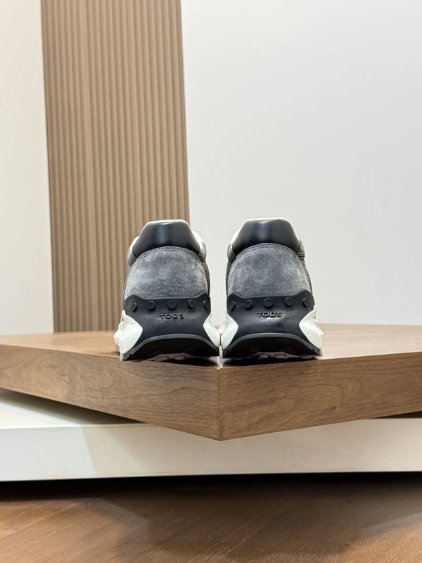 TODS 남성 이탈리아 실크 소 가죽 캐주얼 슈즈 001-197272