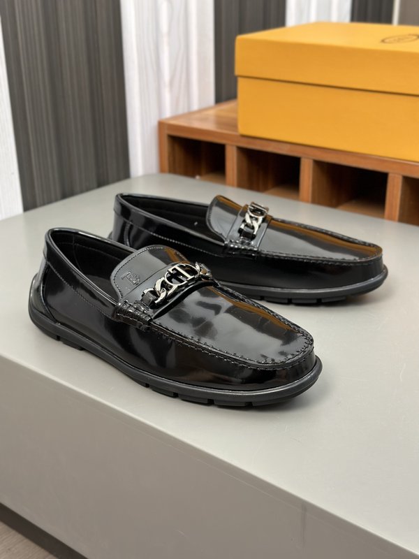 TODS 남성 수입 소가죽 수제 로퍼 001-197315