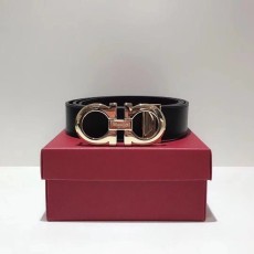 페라가모 3.5cm 남성 양면 소가죽 벨트 001-197370