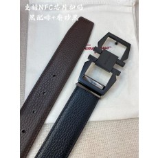 페라가모 풀그레인 송아지 가죽 벨트 001-197422