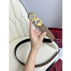 페라가모 양면 소가죽 벨트 001-197466