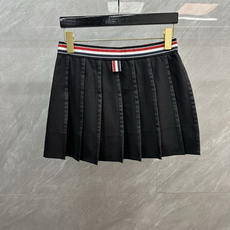 Thom Browne 여성 울 플리츠 스커트 001-197512