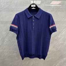 톰브라운 이중 소매 스트라이프 니트 폴로 001-197517