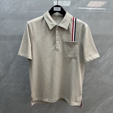 TB 가슴 등 빨강 흰색 파랑 스트립 폴로 셔츠 001-197524
