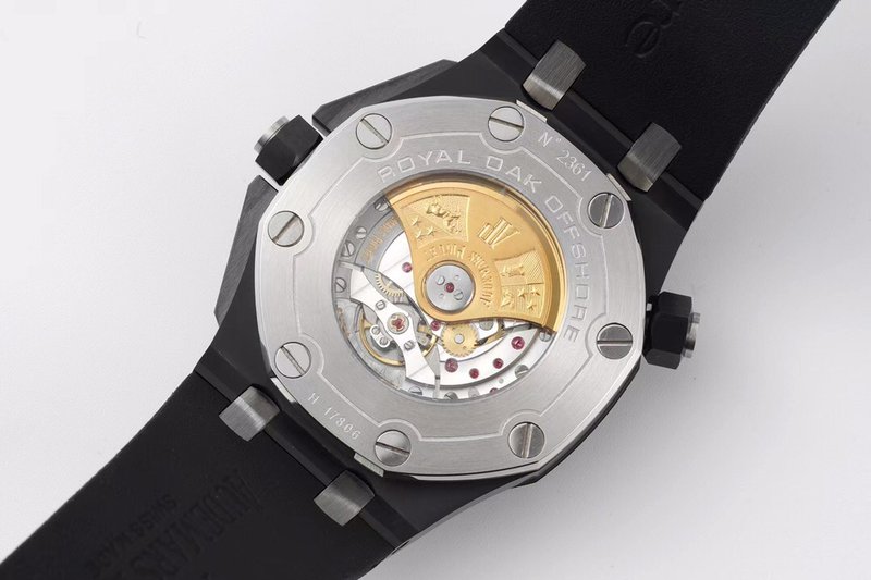 오데마 피게 로얄 오크 오프쇼어 블랙 세라믹 시계 001-197962