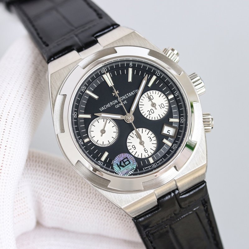 바쉐론 콘스탄틴 오버시즈 스틸 오토매틱 001-198448