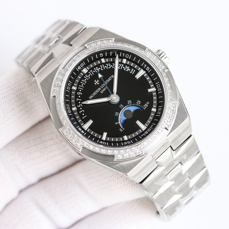 바쉐론 콘스탄틴 오버시스 오토매틱 남성용 시계 001-198628