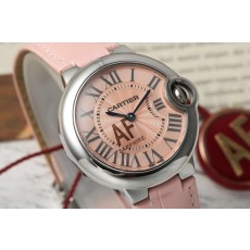 까르띠에 발롱 블루 33mm 쿼츠 시계 001-198679