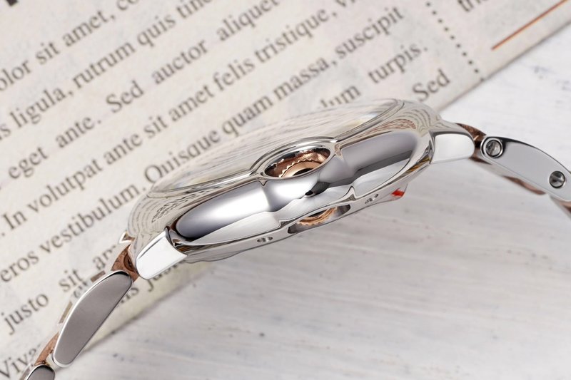 까르띠에 발롱블루 33mm 스테인리스 스틸 시계 001-198819