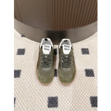미우미우 두꺼운 밑창 빈티지 운동화 001-200796