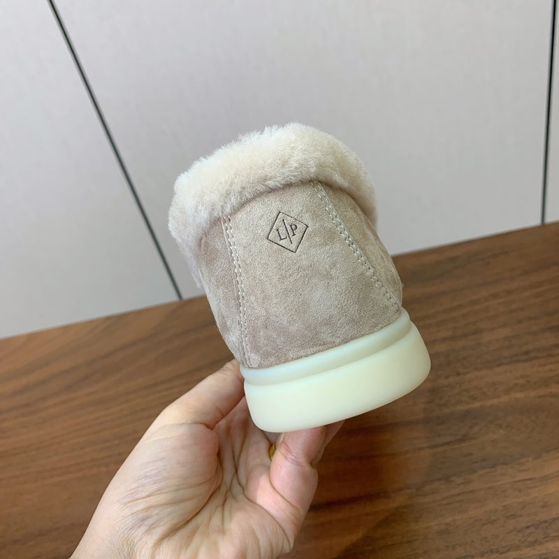 로로 피아나 양모 칼라 로퍼 슈즈 001-200982