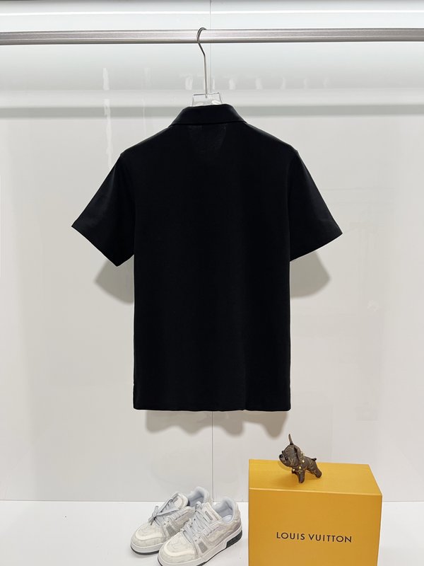 버버리 반소매 폴로 셔츠 하트 자수 001-201596