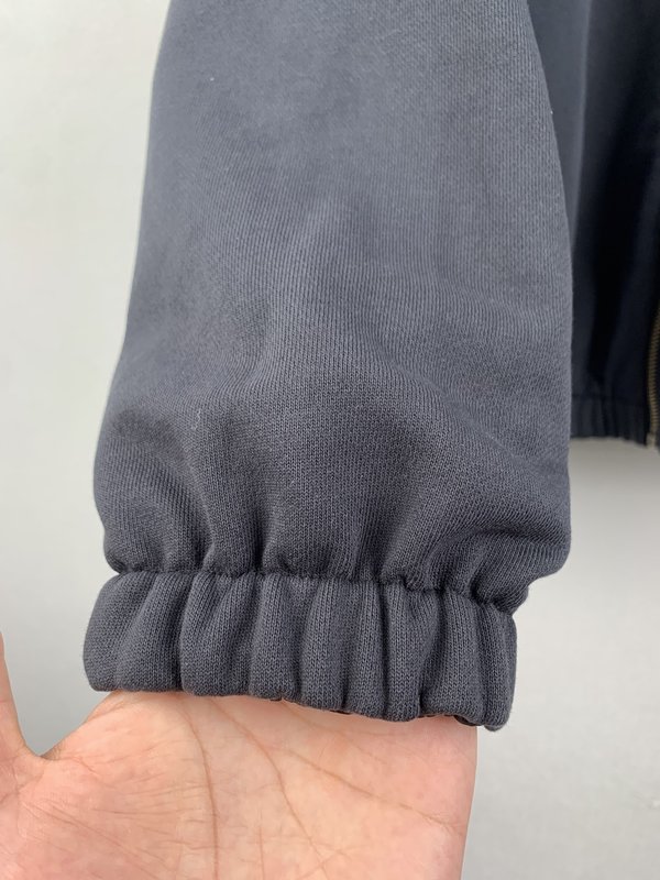 발렌시아가 블랙 레드 양면 착용 지퍼 자켓 001-201888
