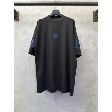 발렌시아가 콜라보 프린팅 반팔 티셔츠 001-201894