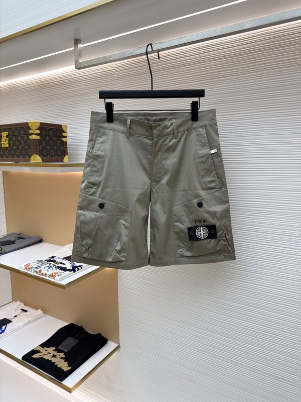 디올 스톤아일랜드 콜라보 남성 쇼츠 001-202007