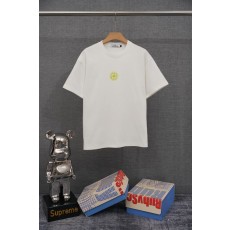 스톤아일랜드 고중량 코튼 반팔 티셔츠 001-202038