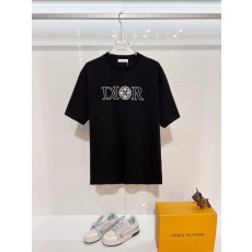 디올 스톤아일랜드 콜라보 라운드넥 반팔 티셔츠 001-202087