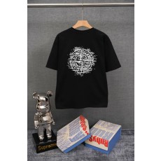 스톤아일랜드 기본형 중량감 순면 반팔 티셔츠 001-202122