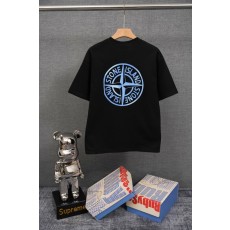 스톤아일랜드 기본형 중후면 코튼 반팔 티셔츠 001-202125