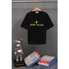 스톤아일랜드 고중량 코튼 반팔 티셔츠 001-202151