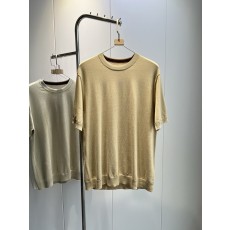 제냐 남성 니트 반팔 티셔츠 001-202177