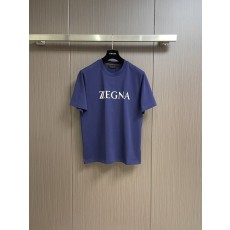 제냐 스프링 스트레치 슬림 피트 반팔 티셔츠 001-202234