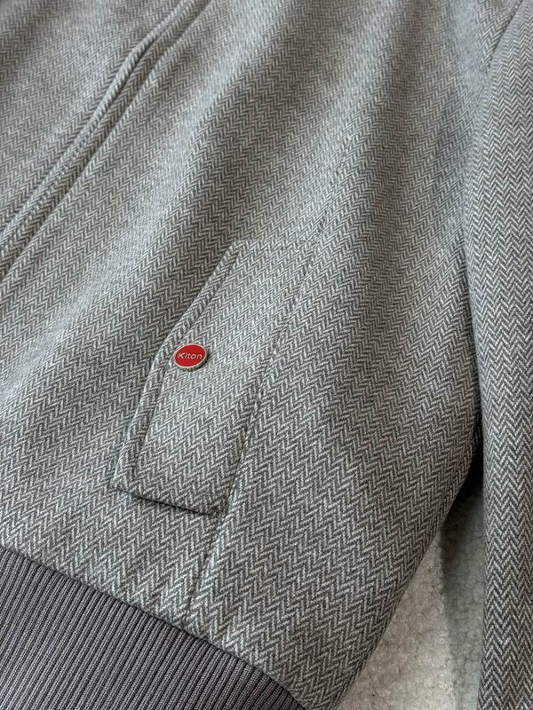Kiton 가을 겨울 턱도리 헤링본 비즈니스 캐주얼 자 001-202259
