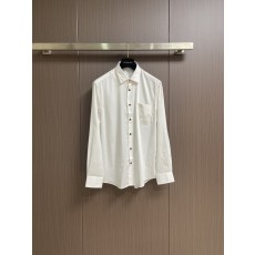 Kiton 단색 긴팔 셔츠 001-202273